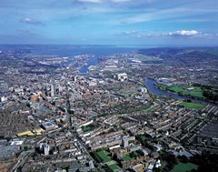 Belfast Aerial view