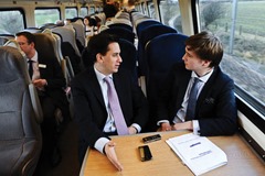 ed miliband train