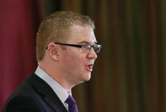 Press Eye - Belfast - Northern Ireland - Saturday 27th April 2013 -

Democratic Unionist Party's Spring Conference at the Killyhevlin Hotel in Enniskillen this afternoon.

Picture by Kelvin Boyes / Press Eye