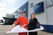 Press Eye - Belfast - Northern Ireland - 7th July 2014 - Picture by Kelvin Boyes / Press Eye.

Press Release image

Enterprise Trade and Investment Minister Arlene Foster is pictured with Janet McCollum, Chief Executive of Moy Park, after announcing a £170m expansion by the company that will provide 628 new jobs across three sites in Dungannon, Craigavon and Ballymena.
