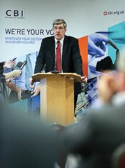 Press Release image

Press Eye - Belfast - Northern Ireland -  16th December 2014 - Picture by Kelvin Boyes / Press Eye. 

The CBI today urges political leaders to grasp the opportunity of education reform to enable economic growth and enhance the futures of the country’s young people.  There is much to be proud of in the education system, and reforms are heading in the right direction, but a lack of focus on outcomes we all want – progression and success in work and life – means too many are still being left behind.

Education Minister John O'Dowd is pictured delivering his keynote address.