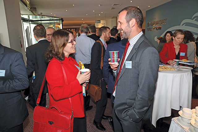 Sarah Brady, Utility Regulator and Patrick Thompson, Energy Saving Trust.