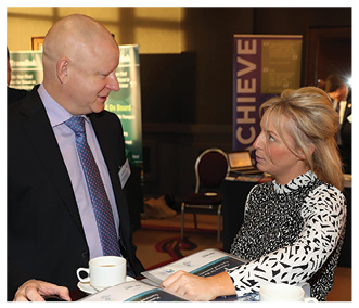 Gavin Killeen, Londonderry Chamber of Commerce and Nicola Curry, North West Regional College.