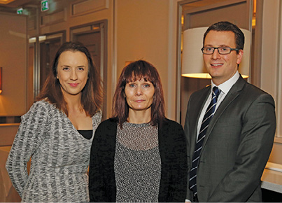 Sarah Byrne, Department of Finance, Paula Burns, Central Procurement Directorate, and James Flanagan, Arthur Cox.