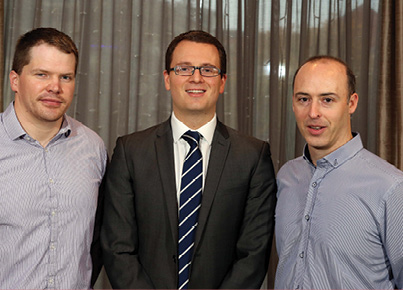 Stuart Moody, FP McCann, James Flanagan, Arthur Cox, and Oliver McNally, FP McCann.