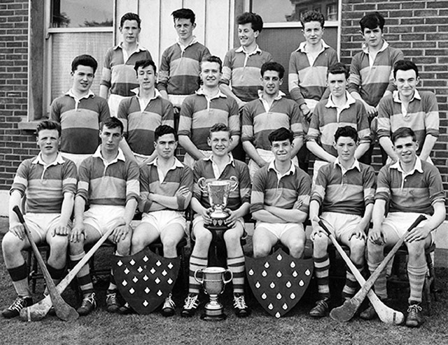 U19 Hurling-Team-1964, Brendan was U16: back row second from left.