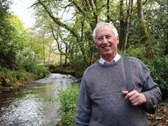 Enjoying a walk along the Ballymully River in the grounds of Lissan House.