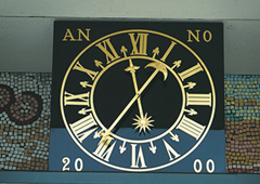 fountain centre clock