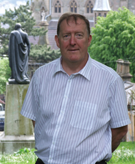 Relaxing at Brook Park in Derry.