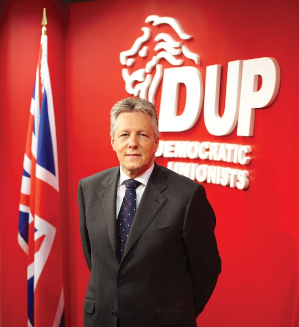 DUP Leader Peter Robinson