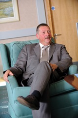 Finance Minister Sammy Wilson