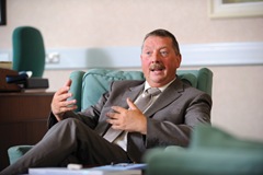 Finance Minister Sammy Wilson