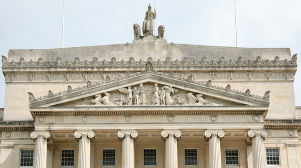 stormont building sculptures