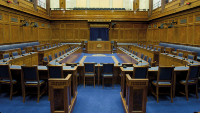 Stormont Assembly chamber