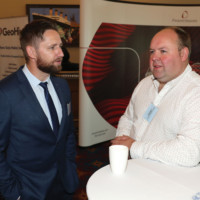 Stephen Doyle, ABB with John Watt, Ulster Farmers Union.