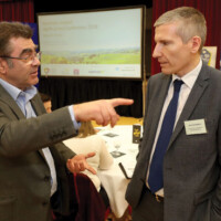 Des Brown from NI Water and Ian Stevenson from the Livestock and Meat Commission NI