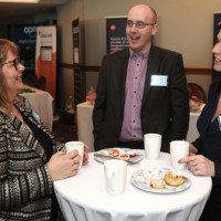 Julie Kane, Scottish Government with Adam Ferris and Janet French, Capita IT & Networks